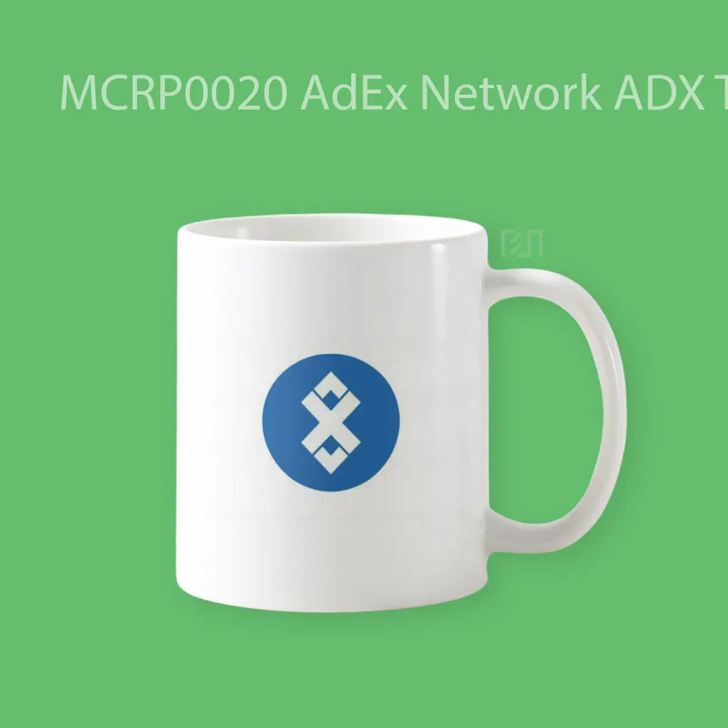 AdEx Network ADX Trade Logo Mug
