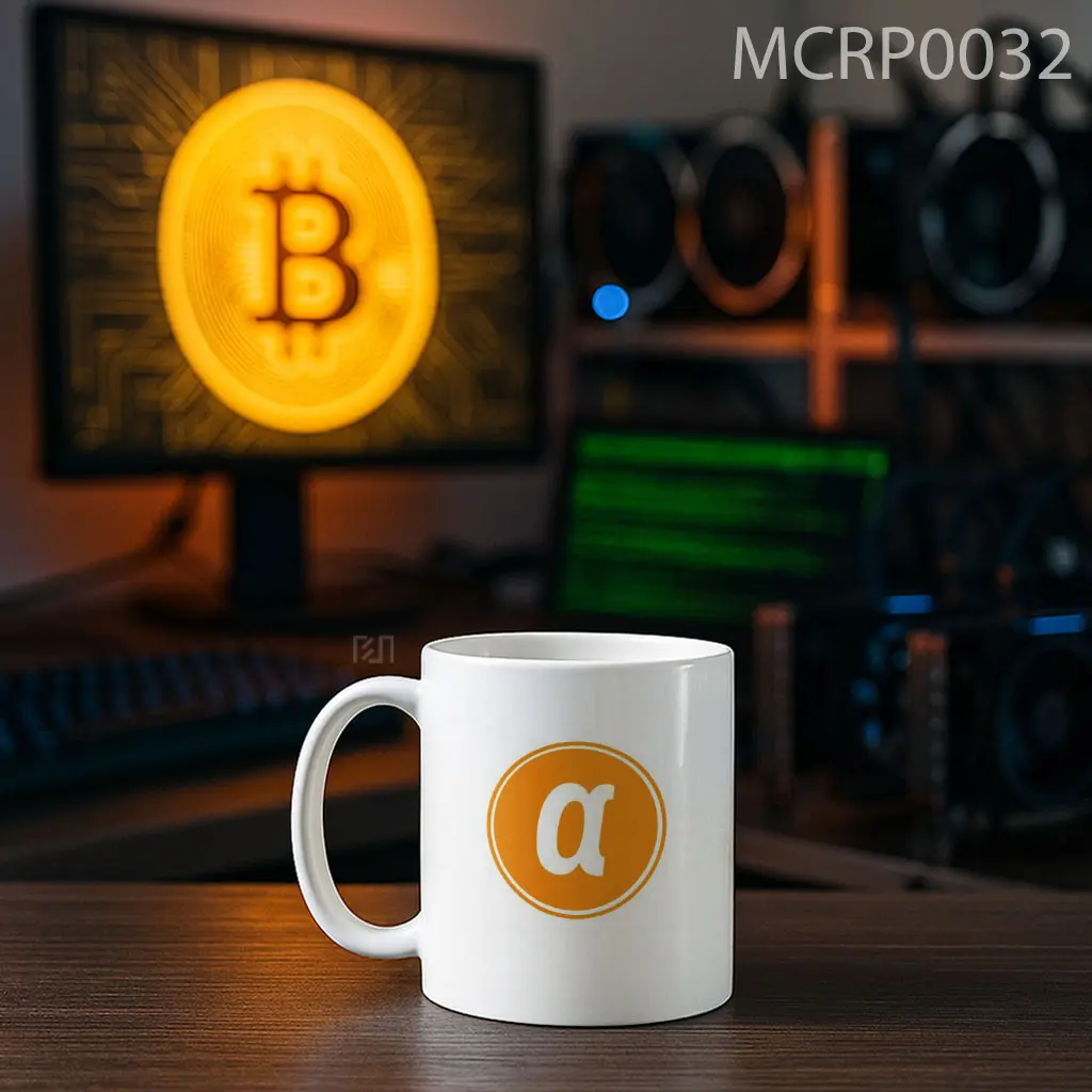 Agoras AGRS Trade Logo Mug - Sudut 2