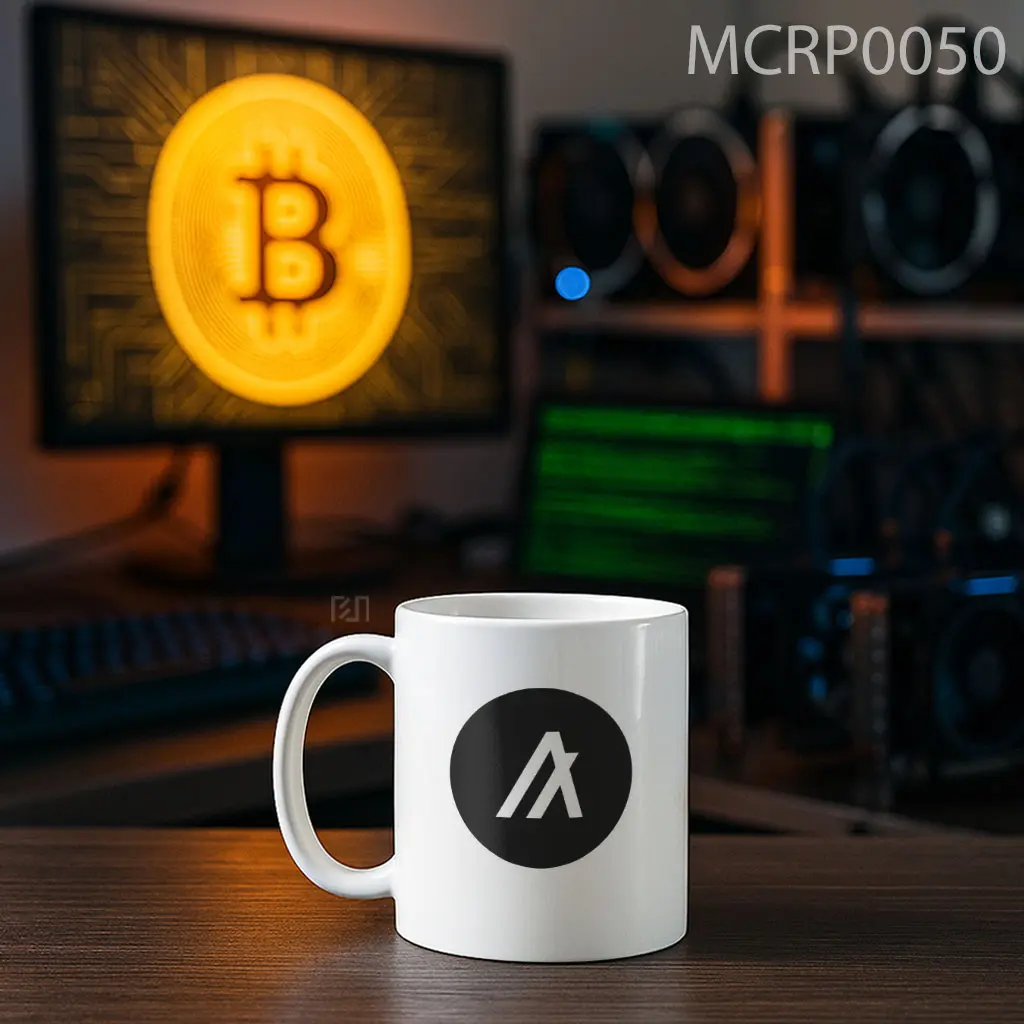 Algorand ALGO Icon Trade Logo Mug - Sudut 2