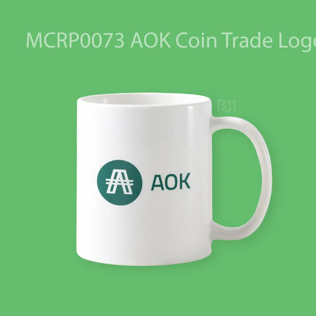 AOK Coin Trade Logo Mug