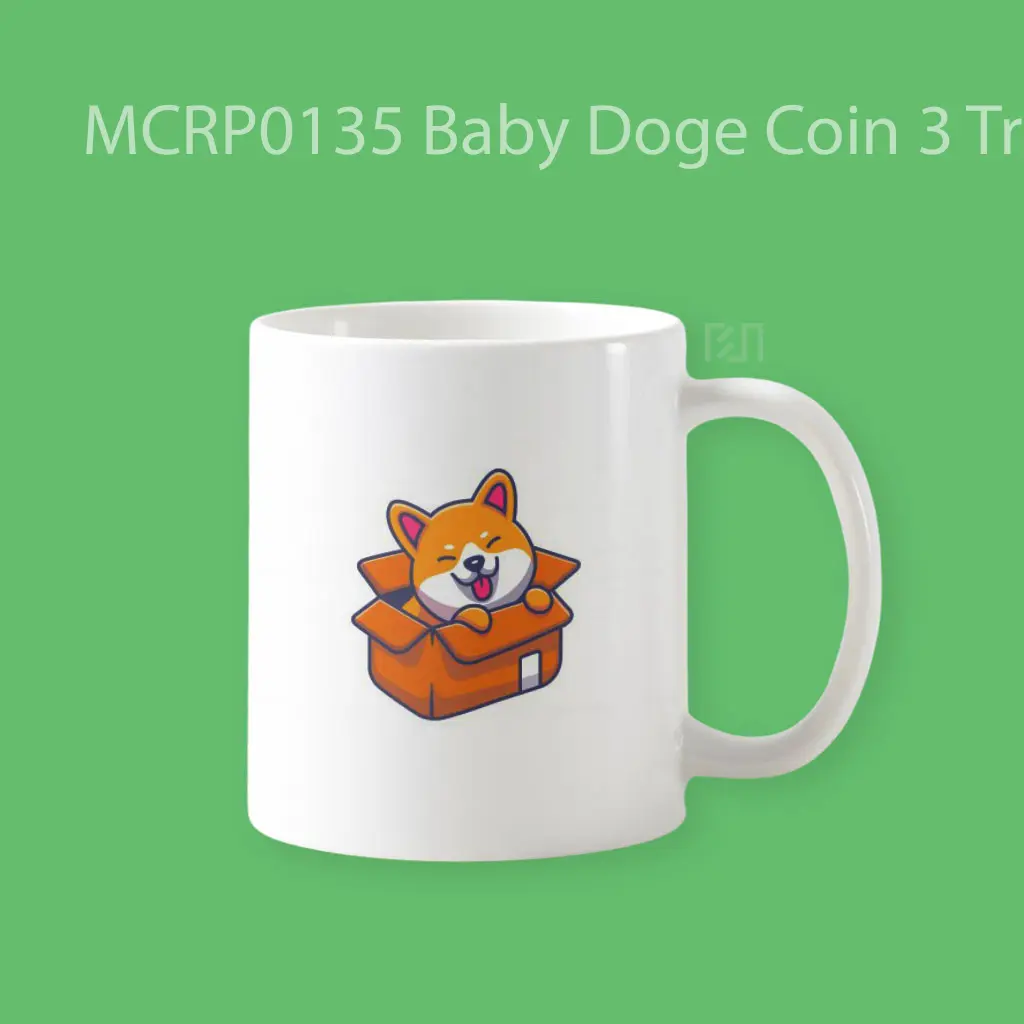 Baby Doge Coin 3 Trade Logo Mug