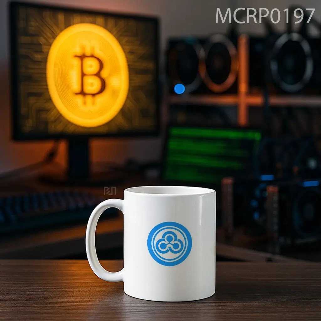 Bitcloud BTDX Trade Logo Mug - Sudut 2