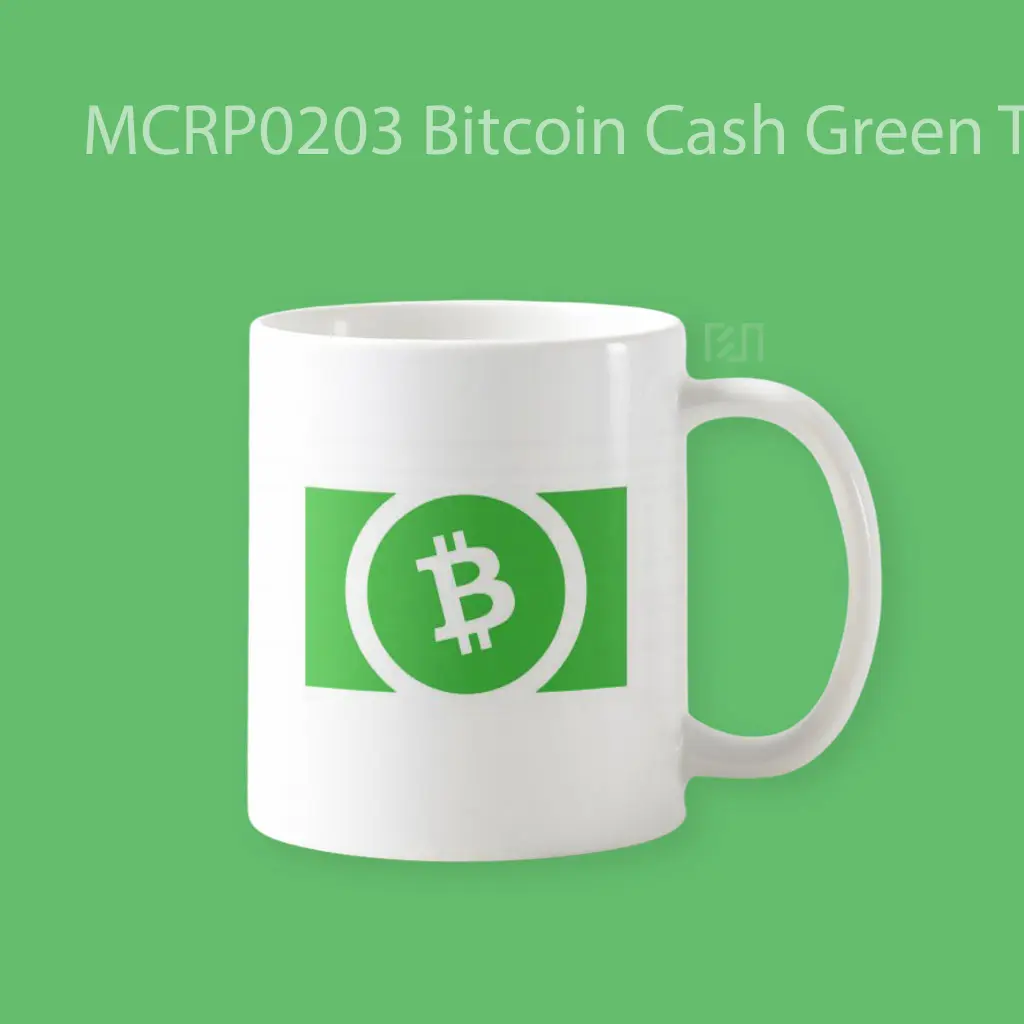 Bitcoin Cash Green Trade Logo Mug