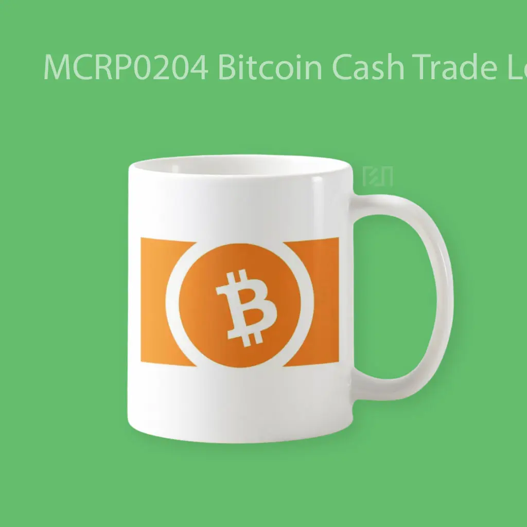 Bitcoin Cash Trade Logo Mug