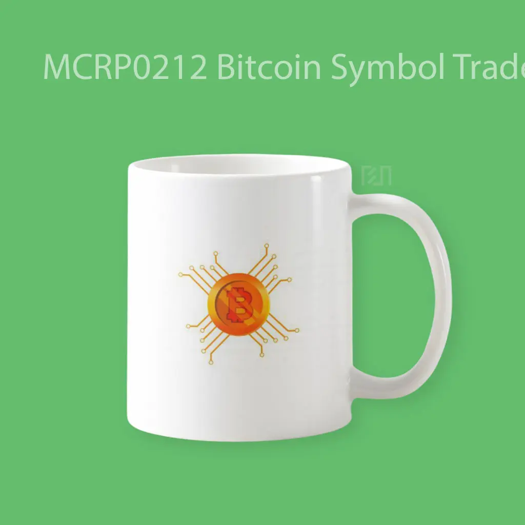 Bitcoin Symbol Trade Logo Mug