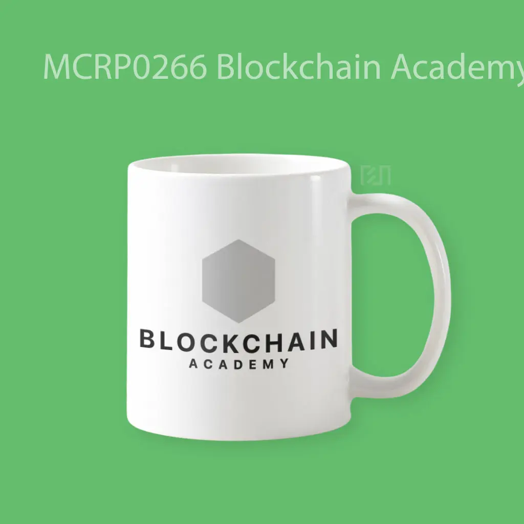 Blockchain Academy Trade Logo Mug