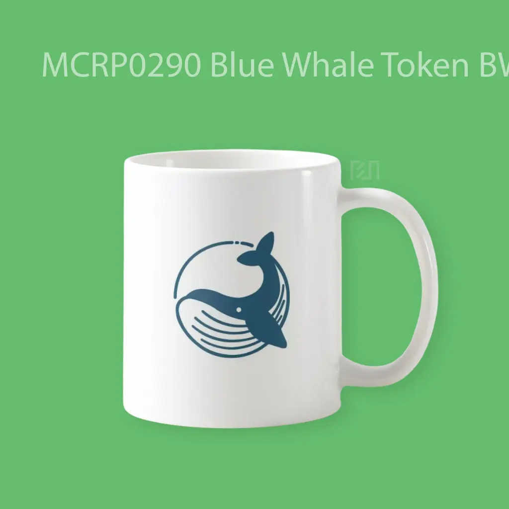 Blue Whale Token BWX Trade Logo Mug