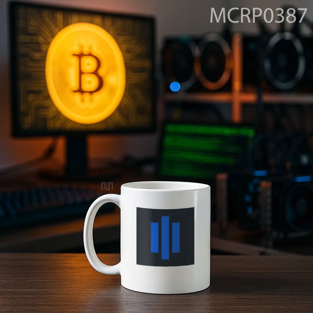 Coinbase primepro Trade Logo Mug - Sudut 2