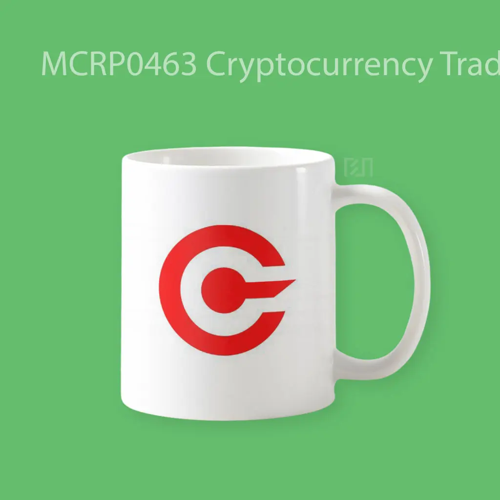 Cryptocurrency Trade Logo Mug