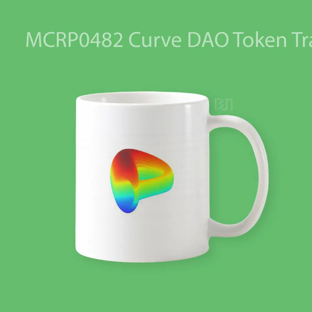 Curve DAO Token Trade Logo Mug