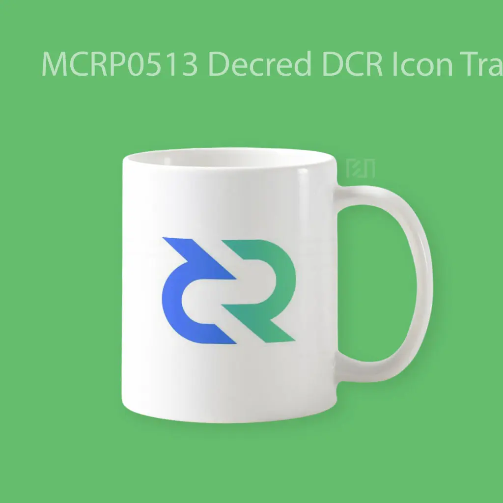 Decred DCR Icon Trade Logo Mug