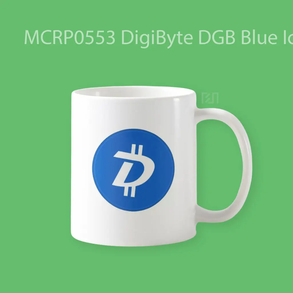 DigiByte DGB Blue Icon Trade Logo Mug