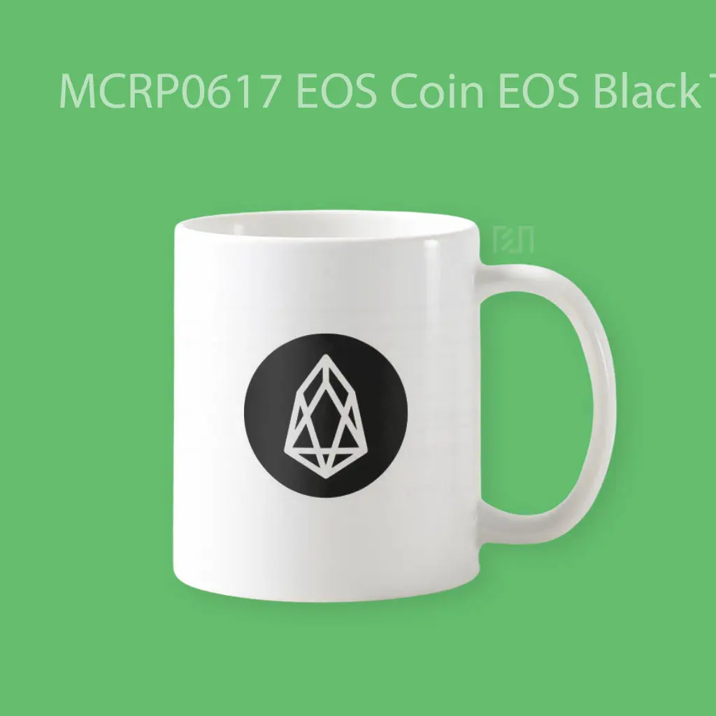 EOS Coin EOS Black Trade Logo Mug
