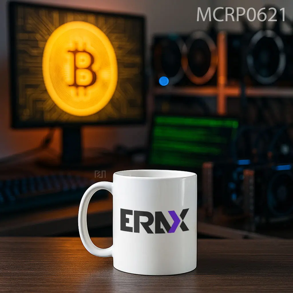 Erax DeFi Trade Logo Mug - Sudut 2
