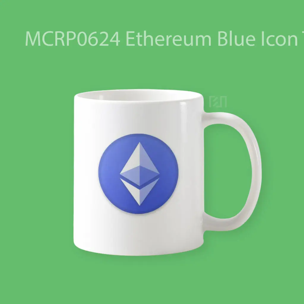 Ethereum Blue Icon Trade Logo Mug