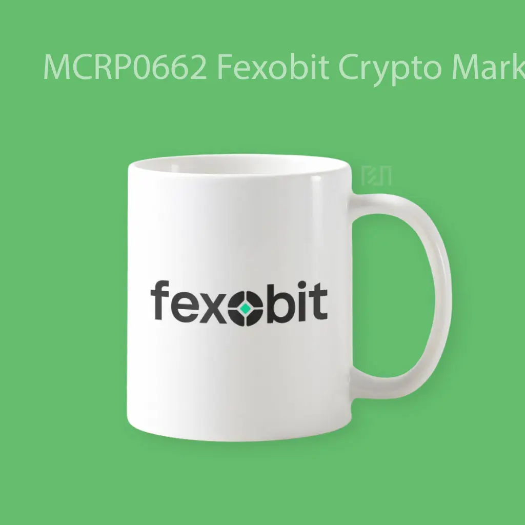Fexobit Crypto Marketplace Trade Logo Mug