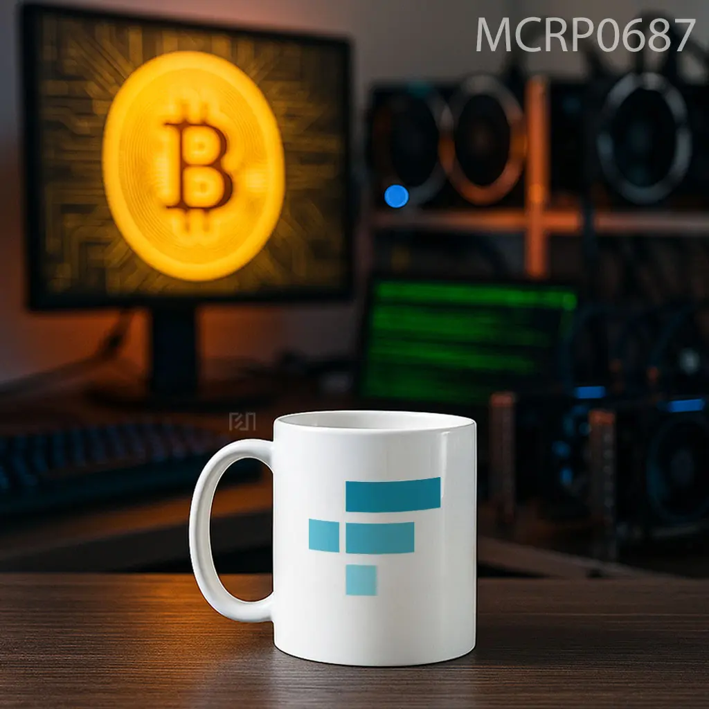 FTX Token FTT Trade Logo Mug - Sudut 2