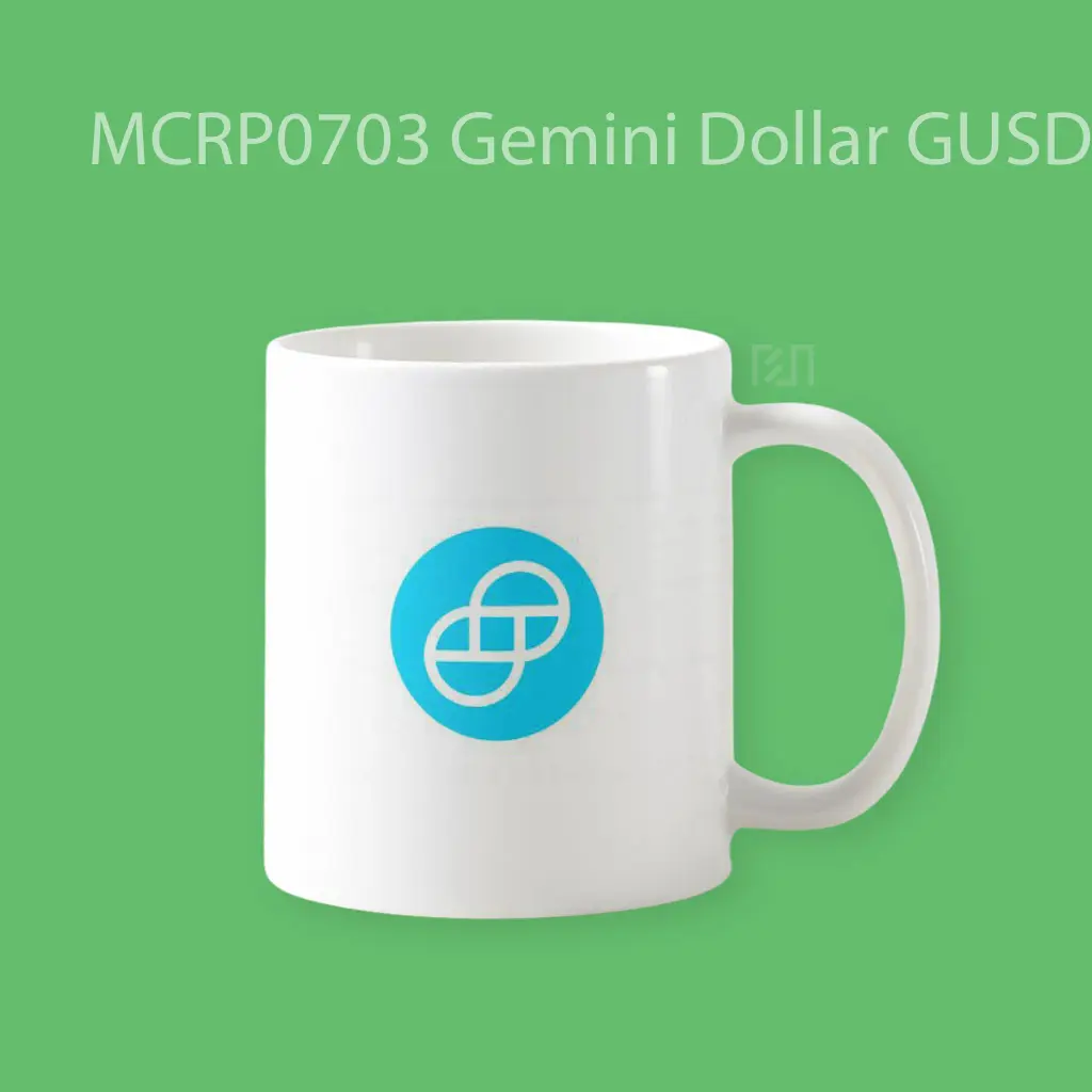 Gemini Dollar GUSD Icon Trade Logo Mug