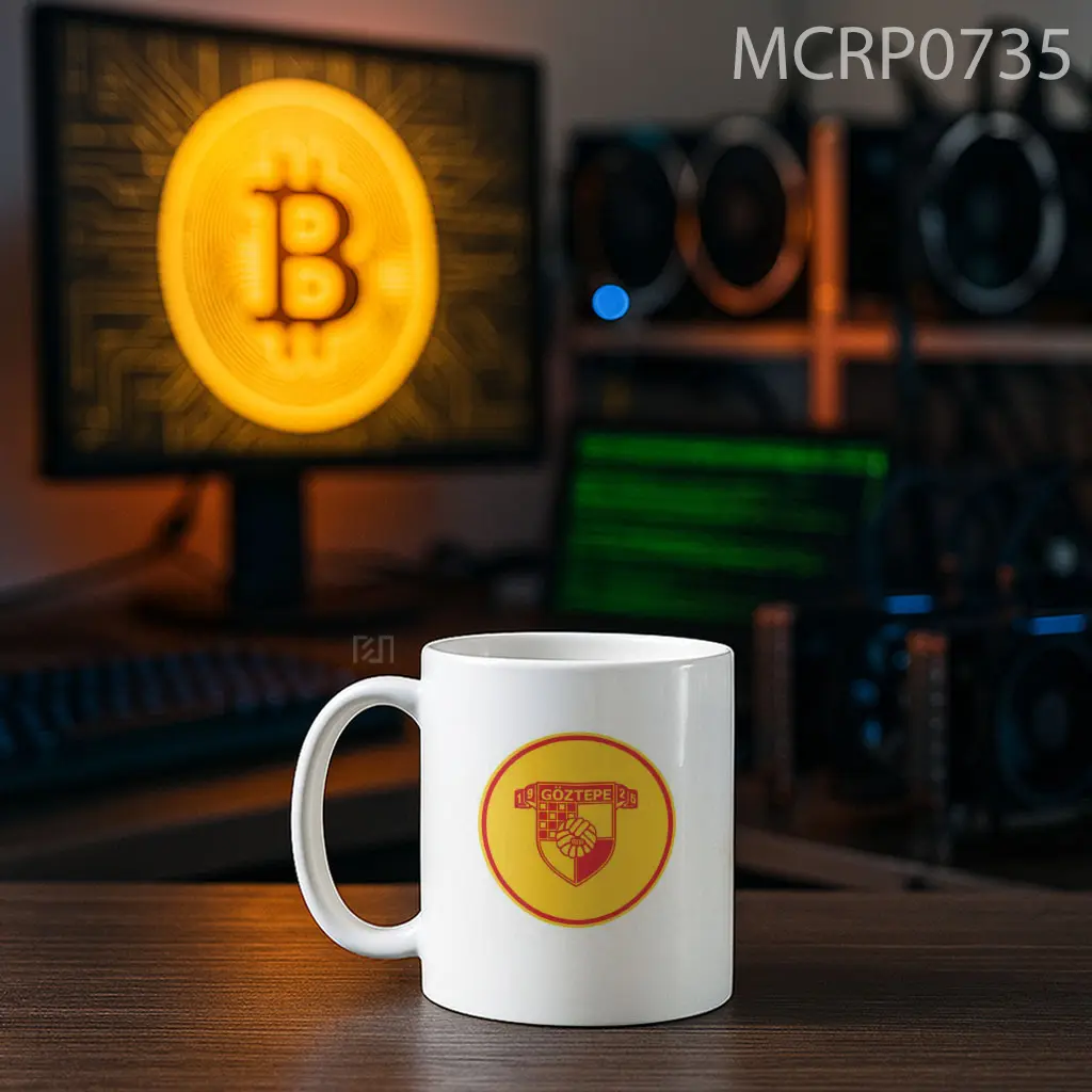 Göztepe SK Fan Token Trade Logo Mug - Sudut 2