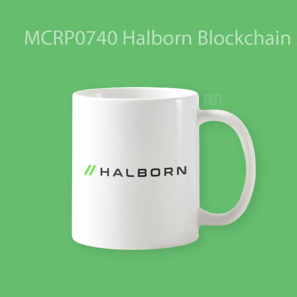 Halborn Blockchain Security Trade Logo Mug