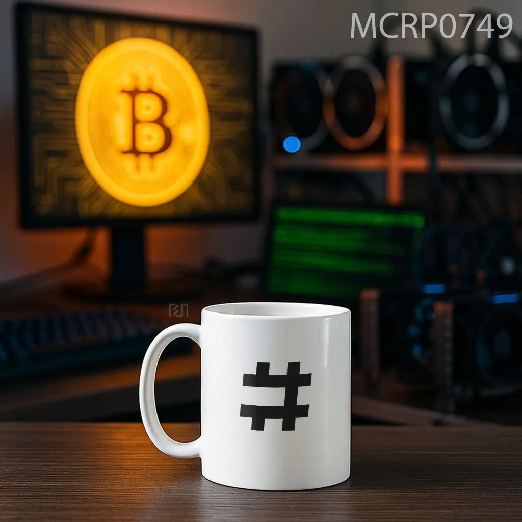 HASH CIB Trade Logo Mug - Sudut 2