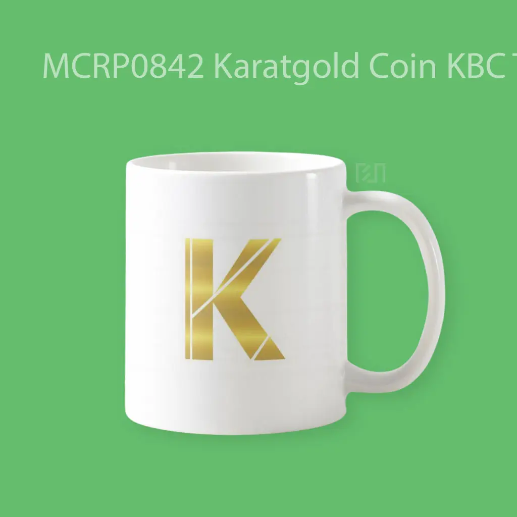 Karatgold Coin KBC Trade Logo Mug