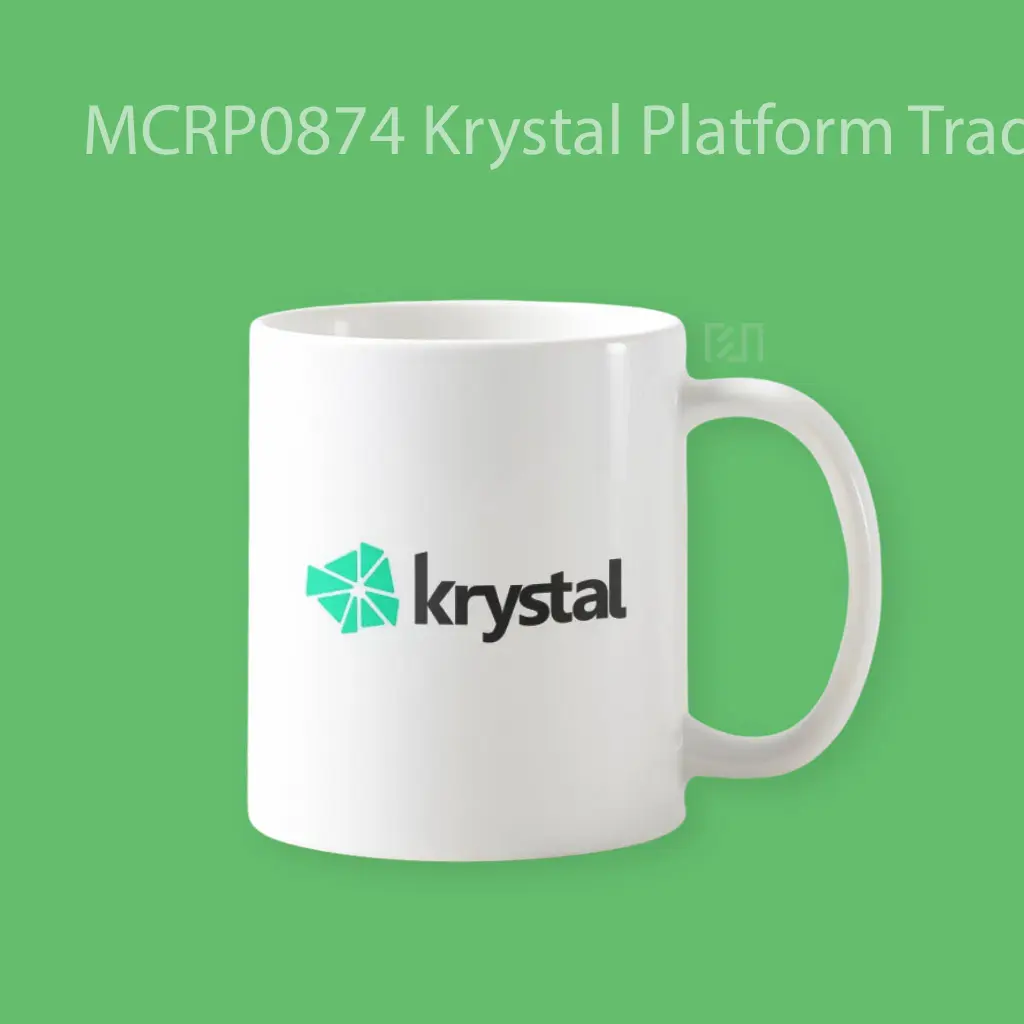 Krystal Platform Trade Logo Mug