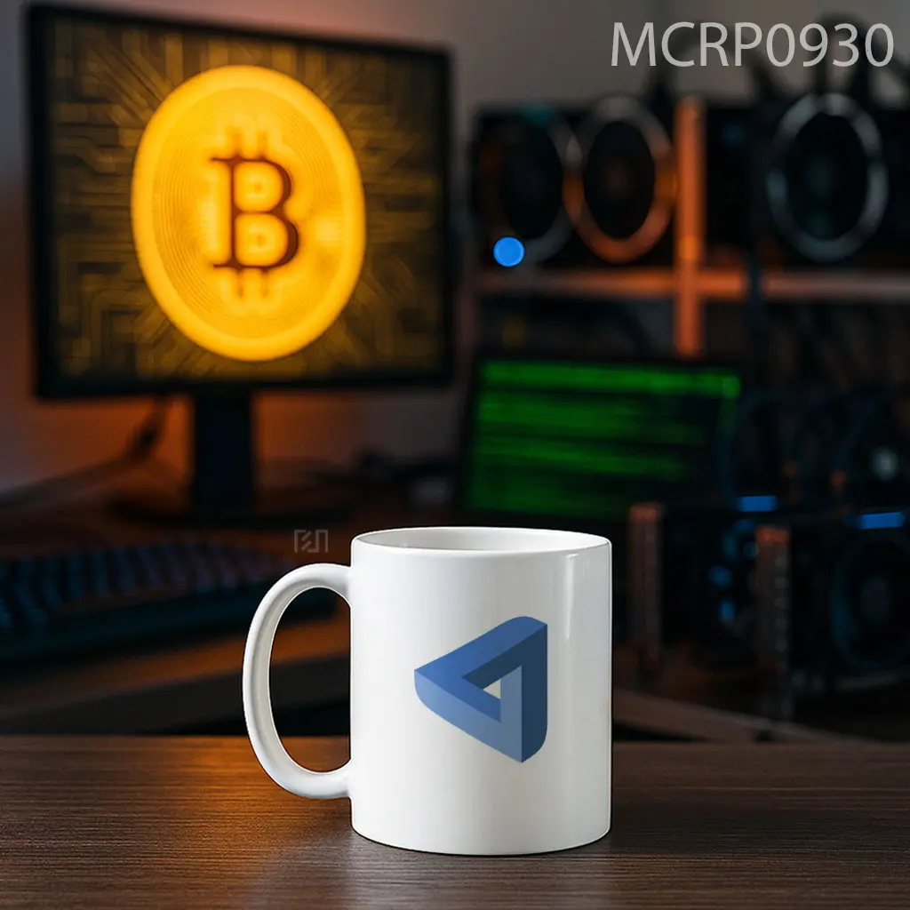 MaidSafeCoin MAID Trade Logo Mug - Sudut 2