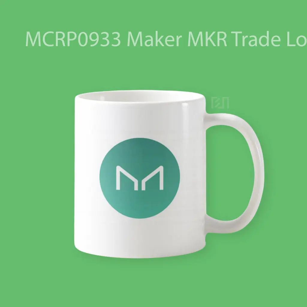 Maker MKR Trade Logo Mug