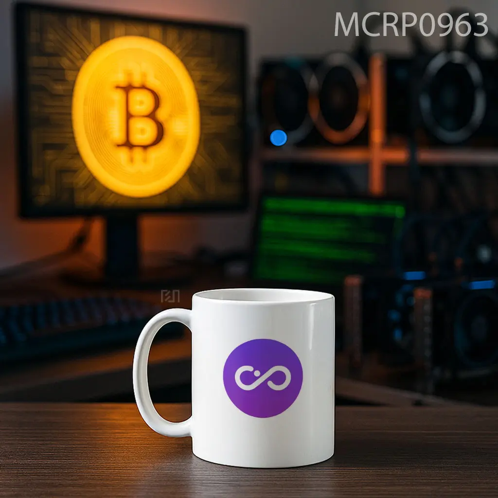 Metacoms Icon Trade Logo Mug - Sudut 2