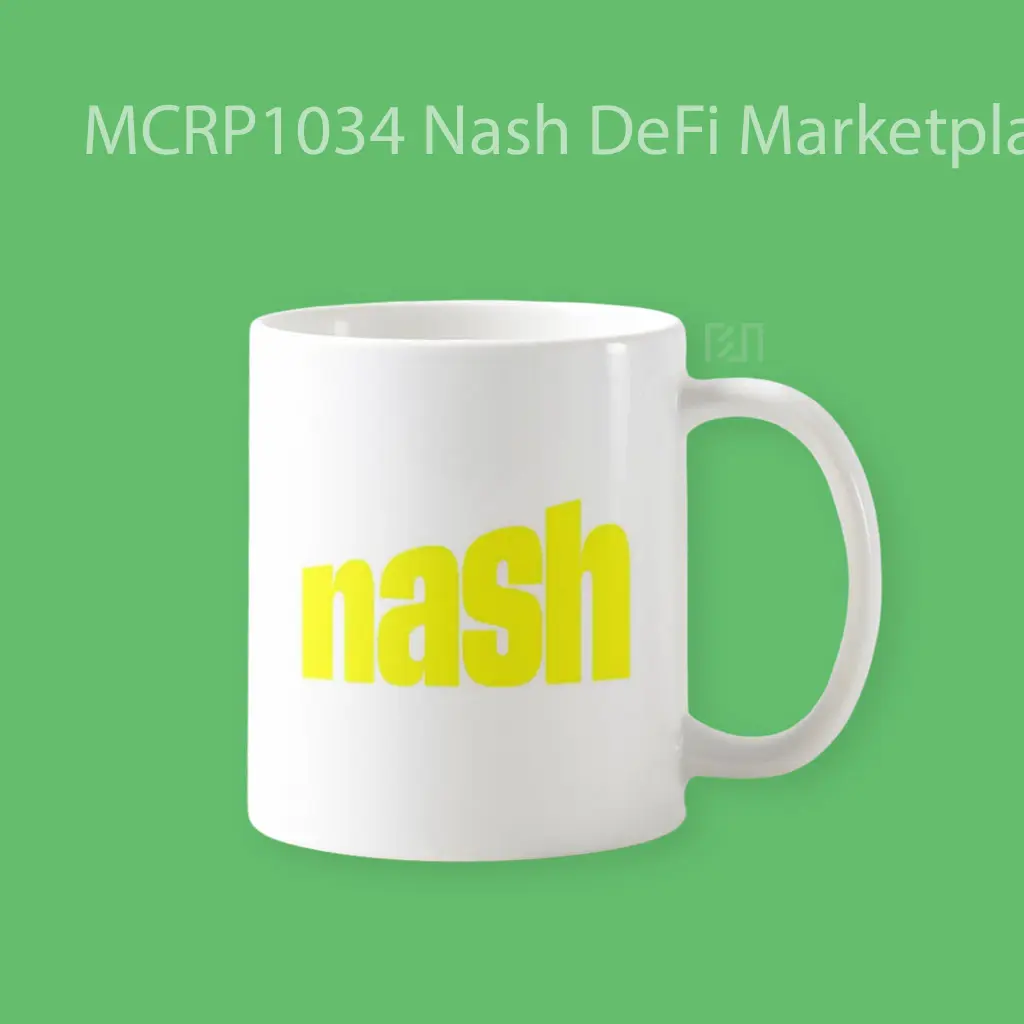 Nash DeFi Marketplace Trade Logo Mug