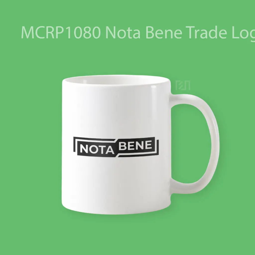 Nota Bene Trade Logo Mug
