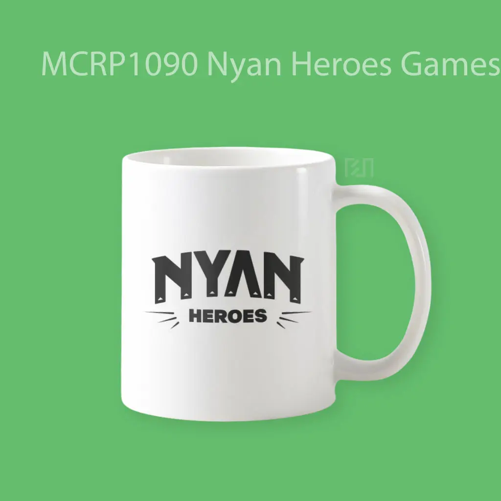 Nyan Heroes Games Trade Logo Mug