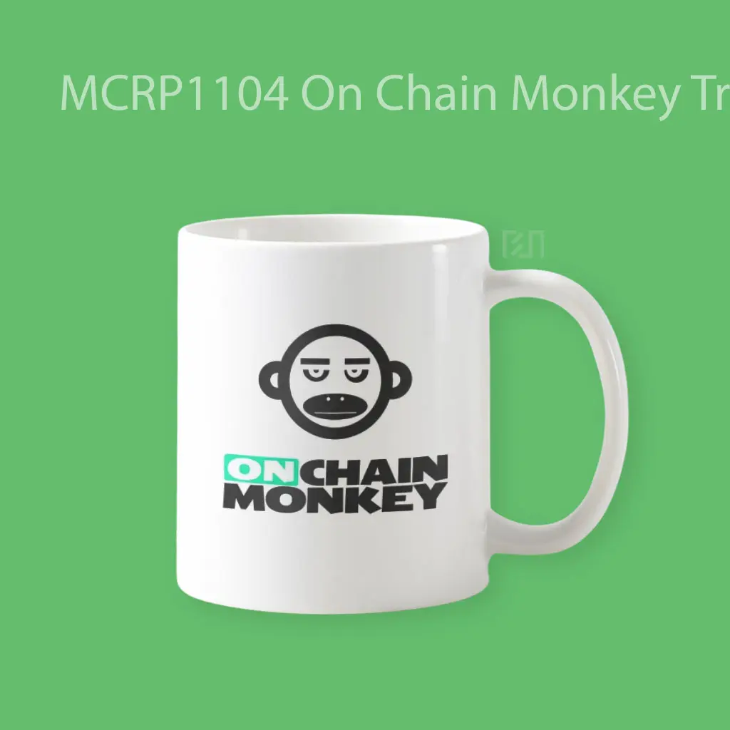 On Chain Monkey Trade Logo Mug