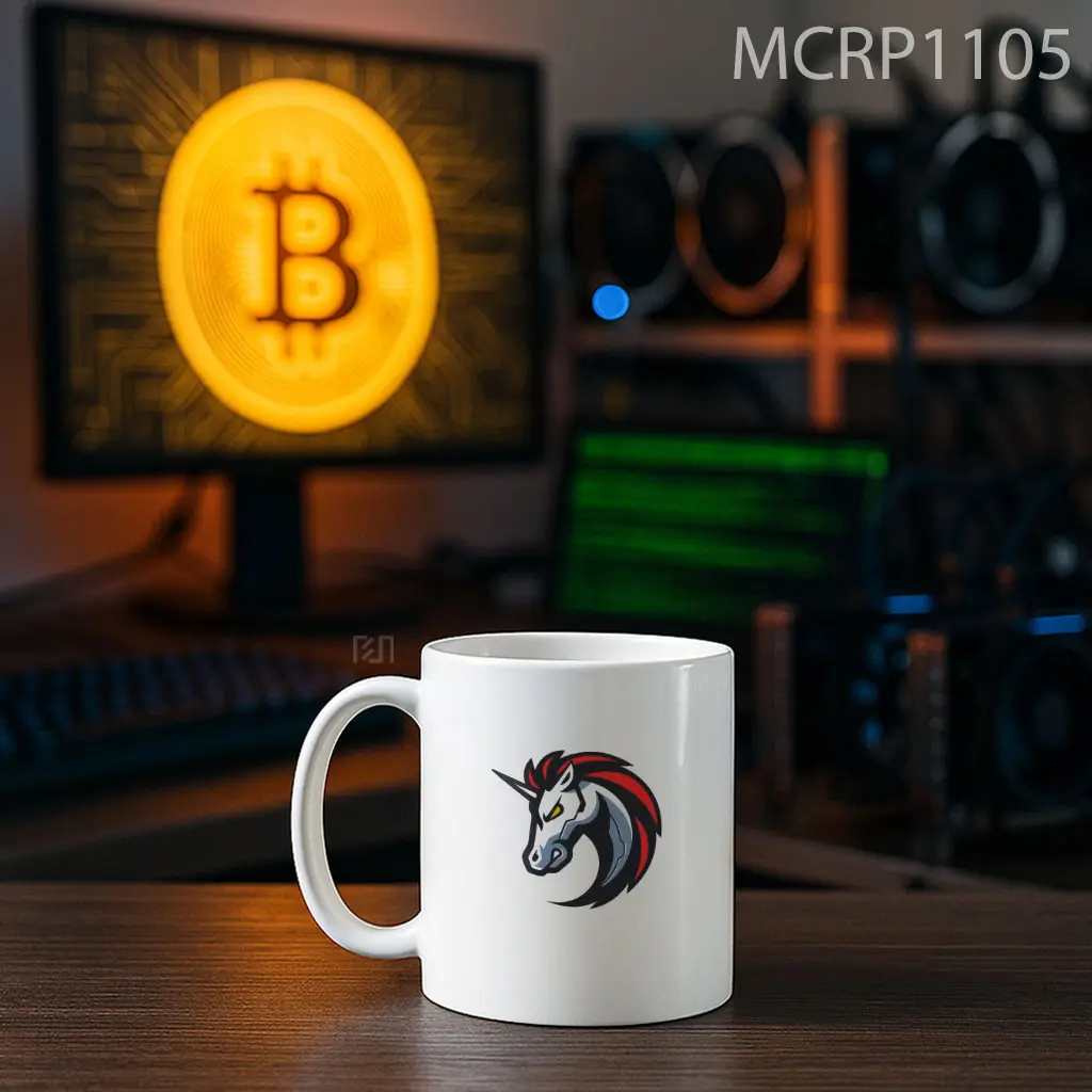 One Inch 1Inch Network Trade Logo Mug - Sudut 2