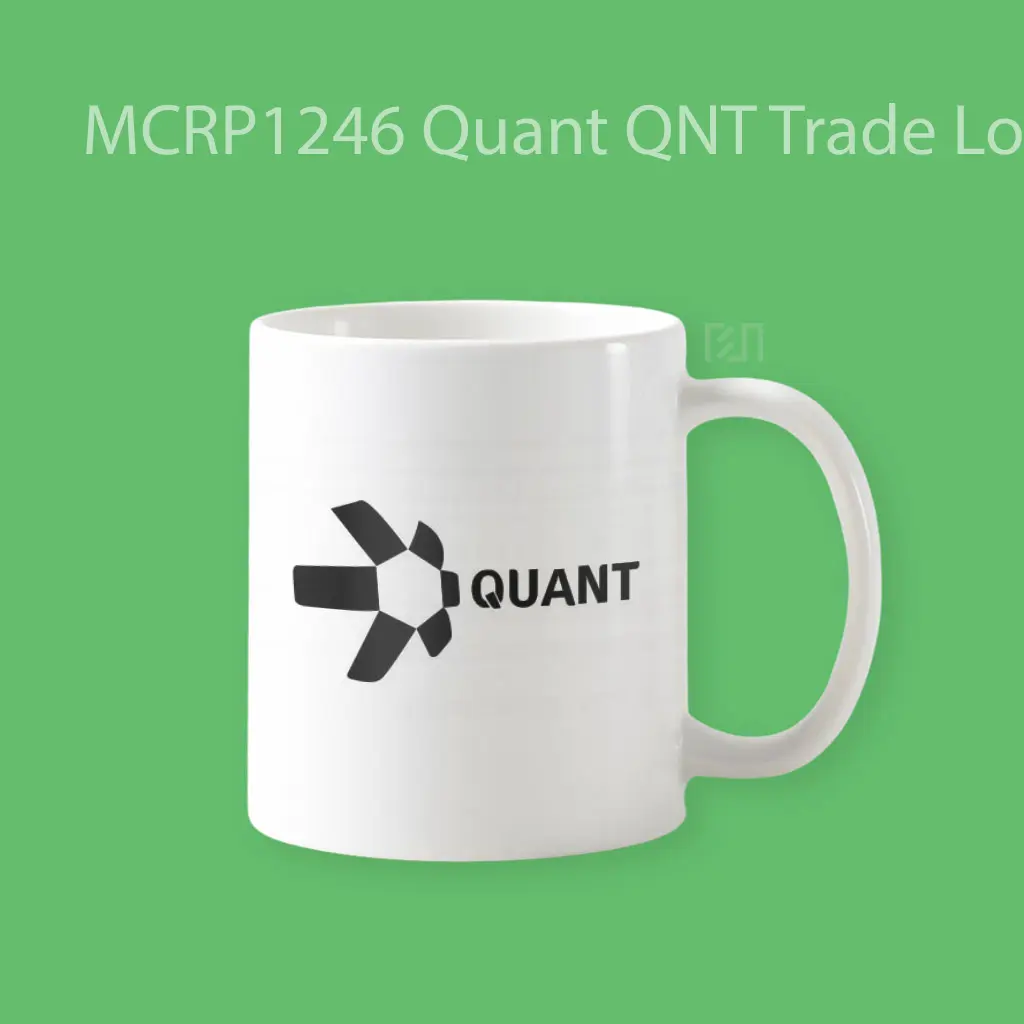 Mug Keramik Premium SNI - Quant QNT Trade Logo Mug