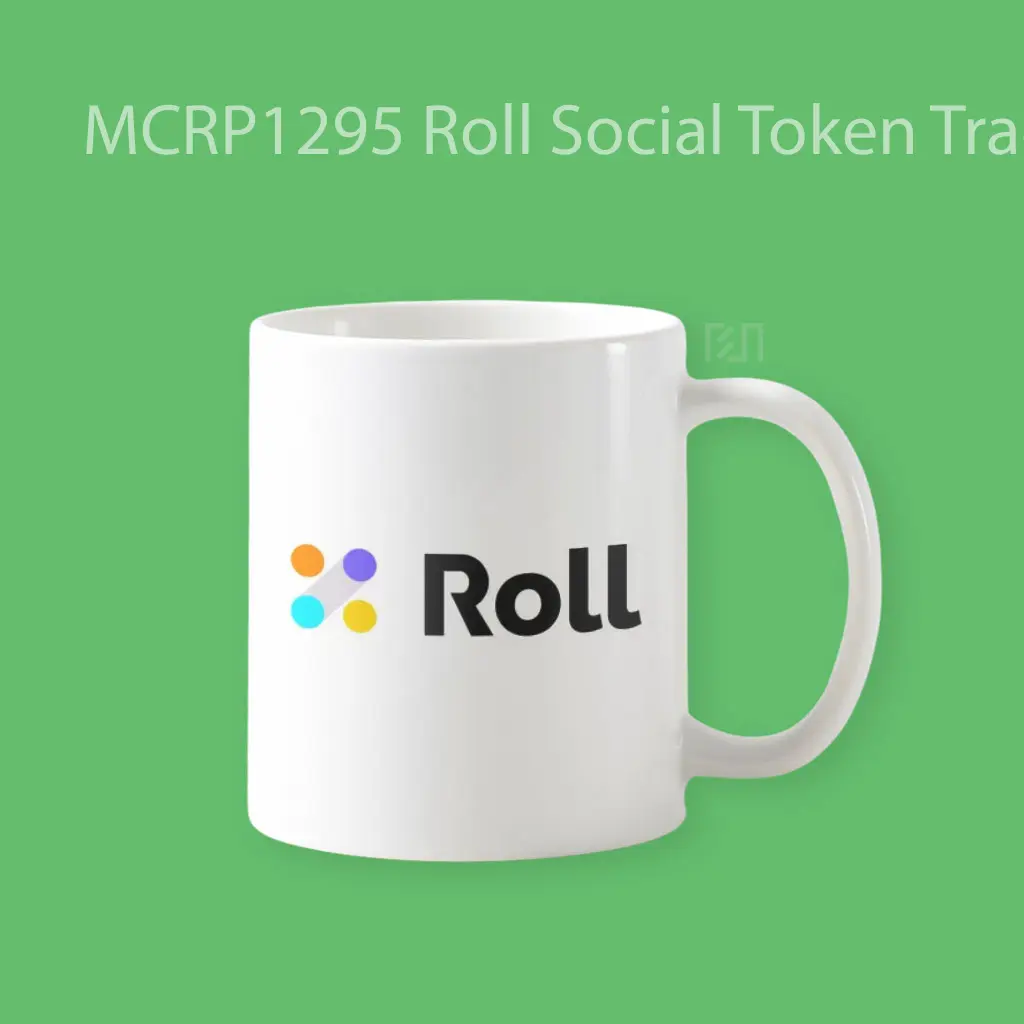 Roll Social Token Trade Logo Mug