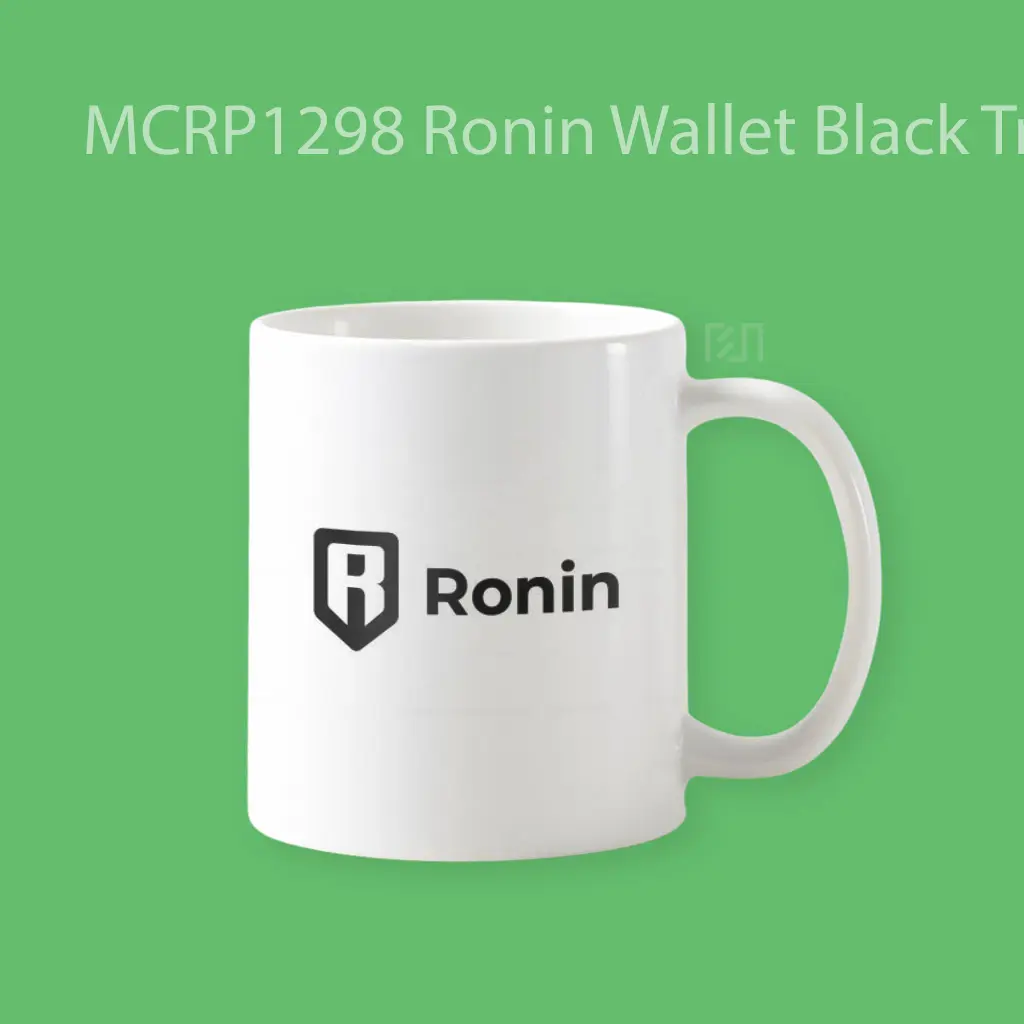 Ronin Wallet Black Trade Logo Mug