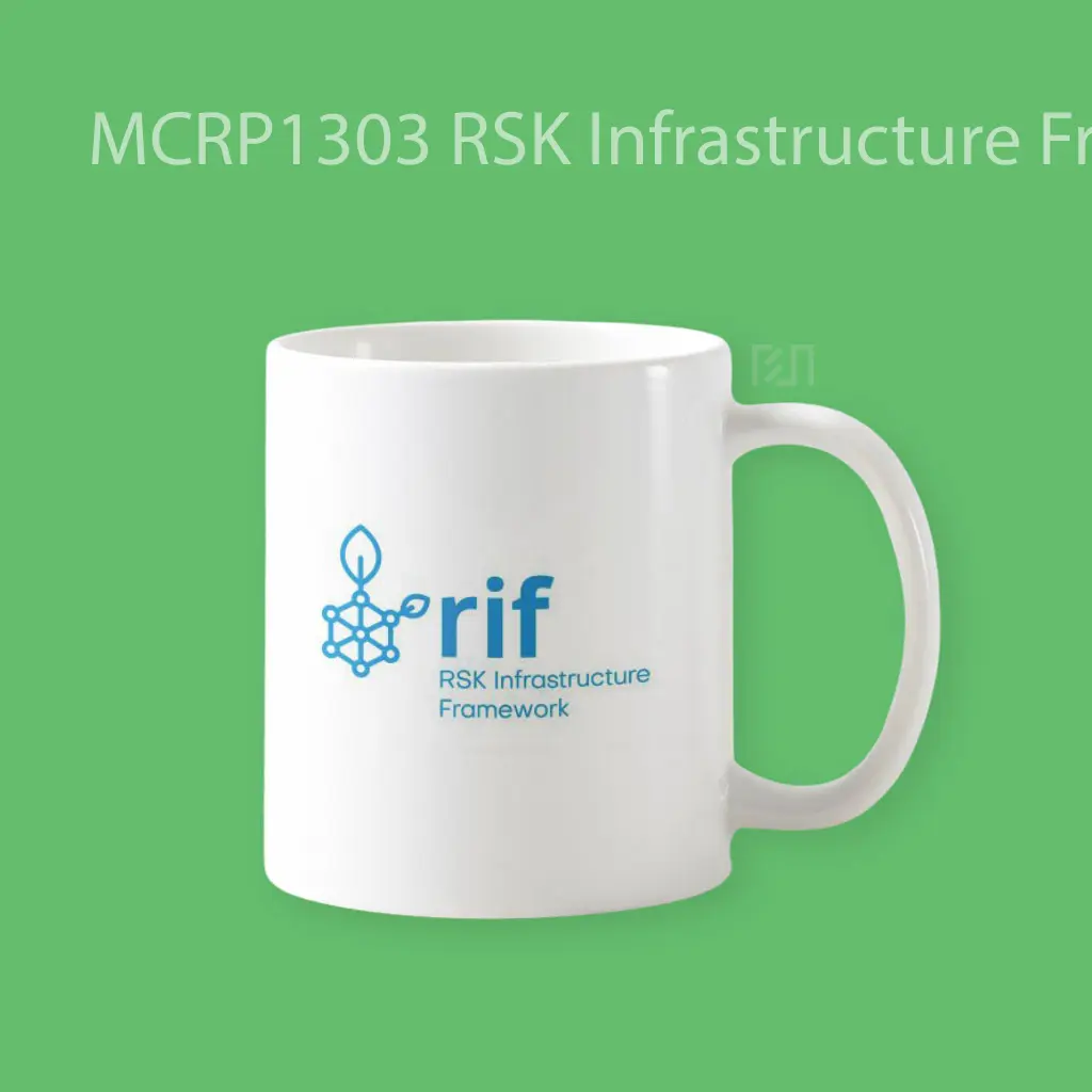 RSK Infrastructure Framework RIF Trade Logo Mug