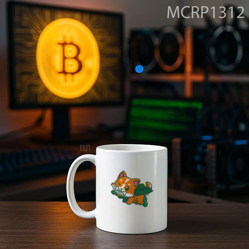 Safefloki SFK Trade Logo Mug - Sudut 2