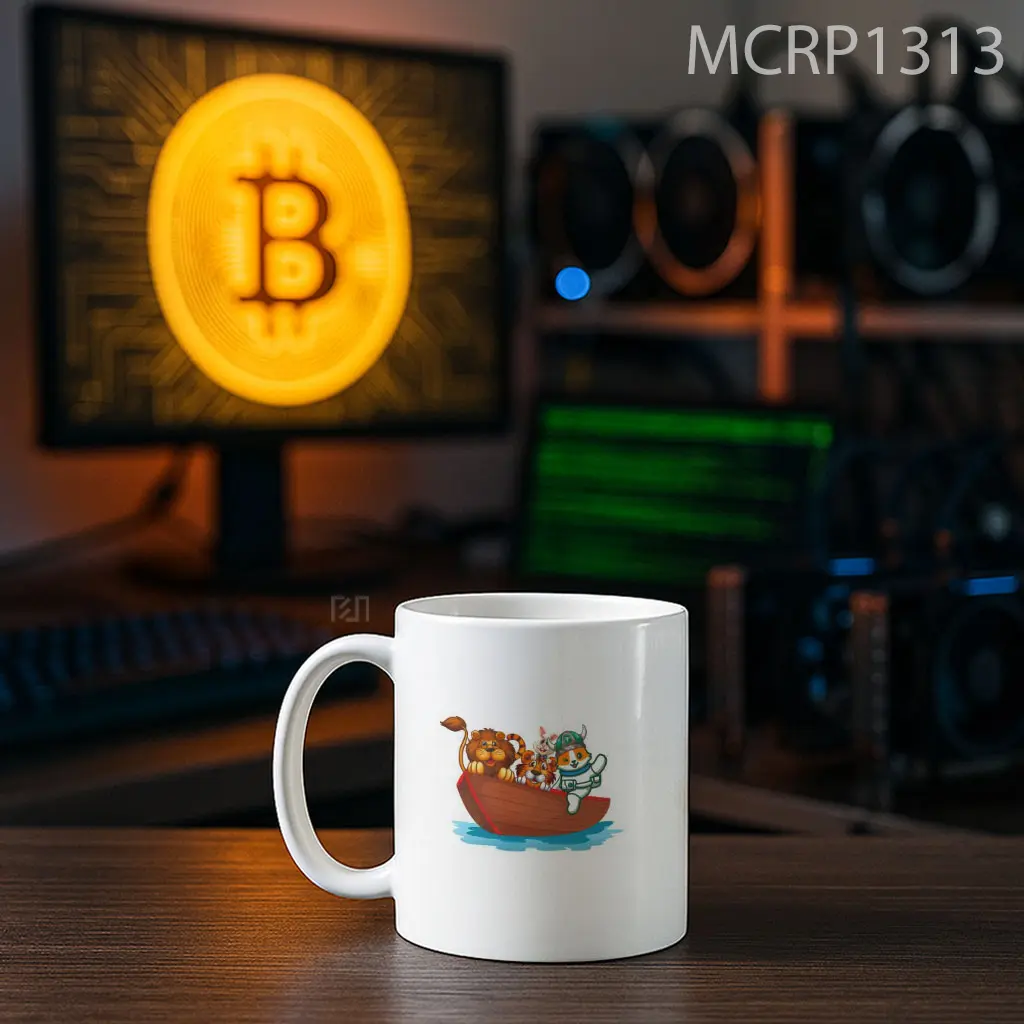 Safefloki SFK_1 Trade Logo Mug - Sudut 2