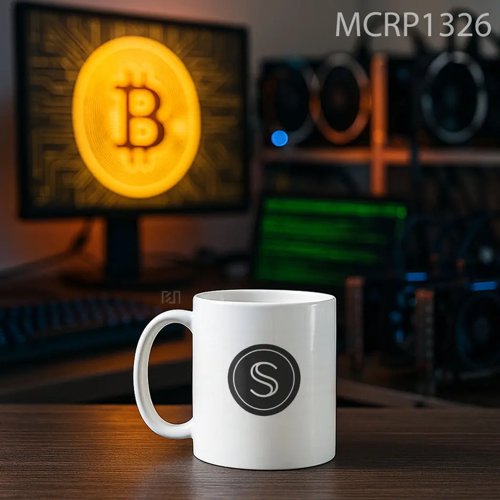 Secret SCRT Icon Trade Logo Mug - Sudut 2