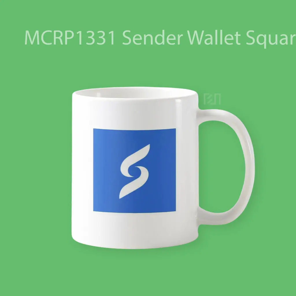 Sender Wallet Square Trade Logo Mug