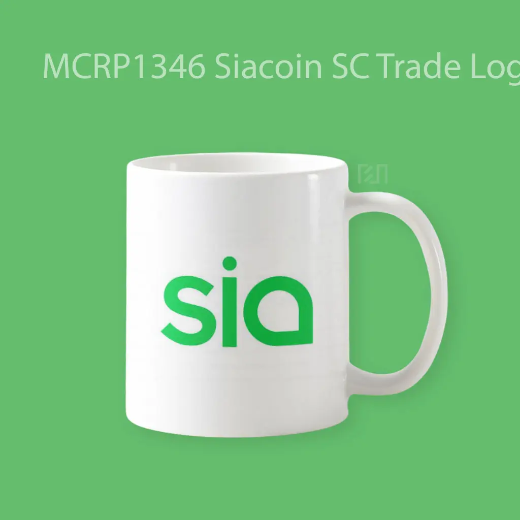 Siacoin SC Trade Logo Mug