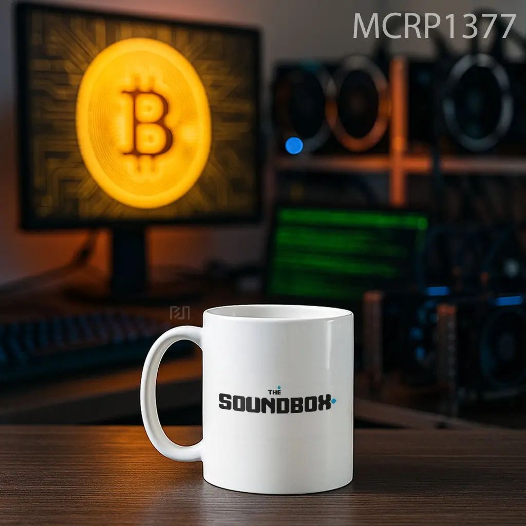 SoundBox SOUND Trade Logo Mug - Sudut 2