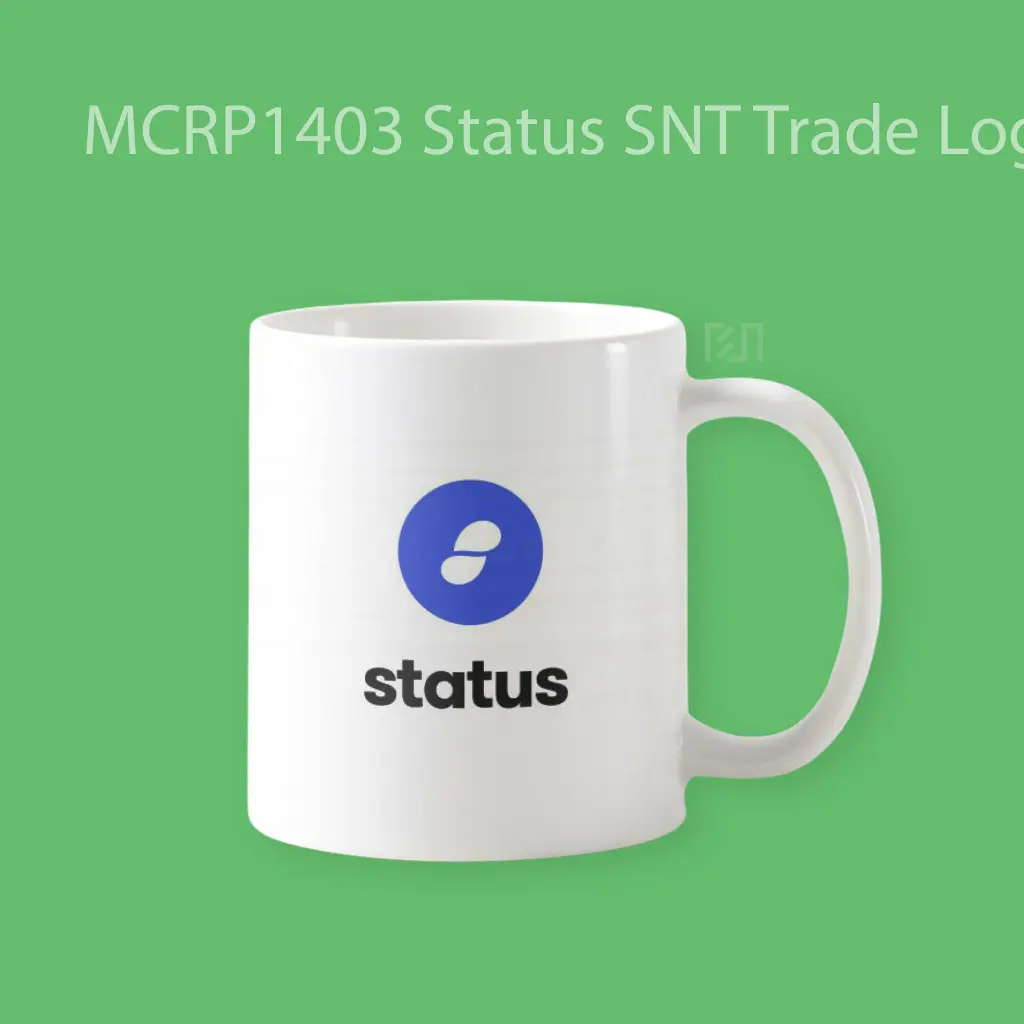 Status SNT Trade Logo Mug