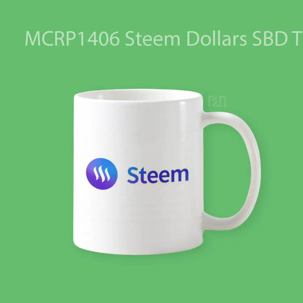 Steem Dollars SBD Trade Logo Mug
