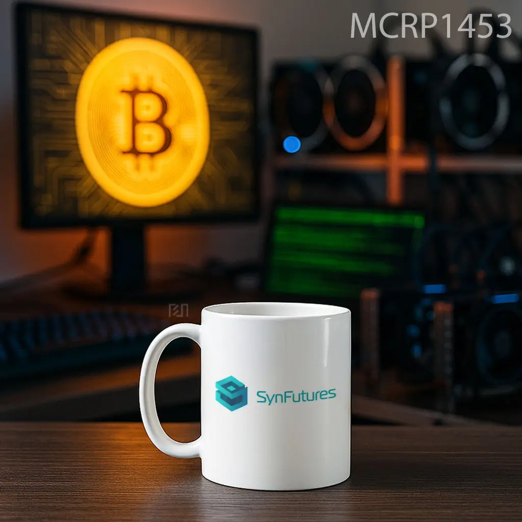SynFutures Trade Logo Mug - Sudut 2