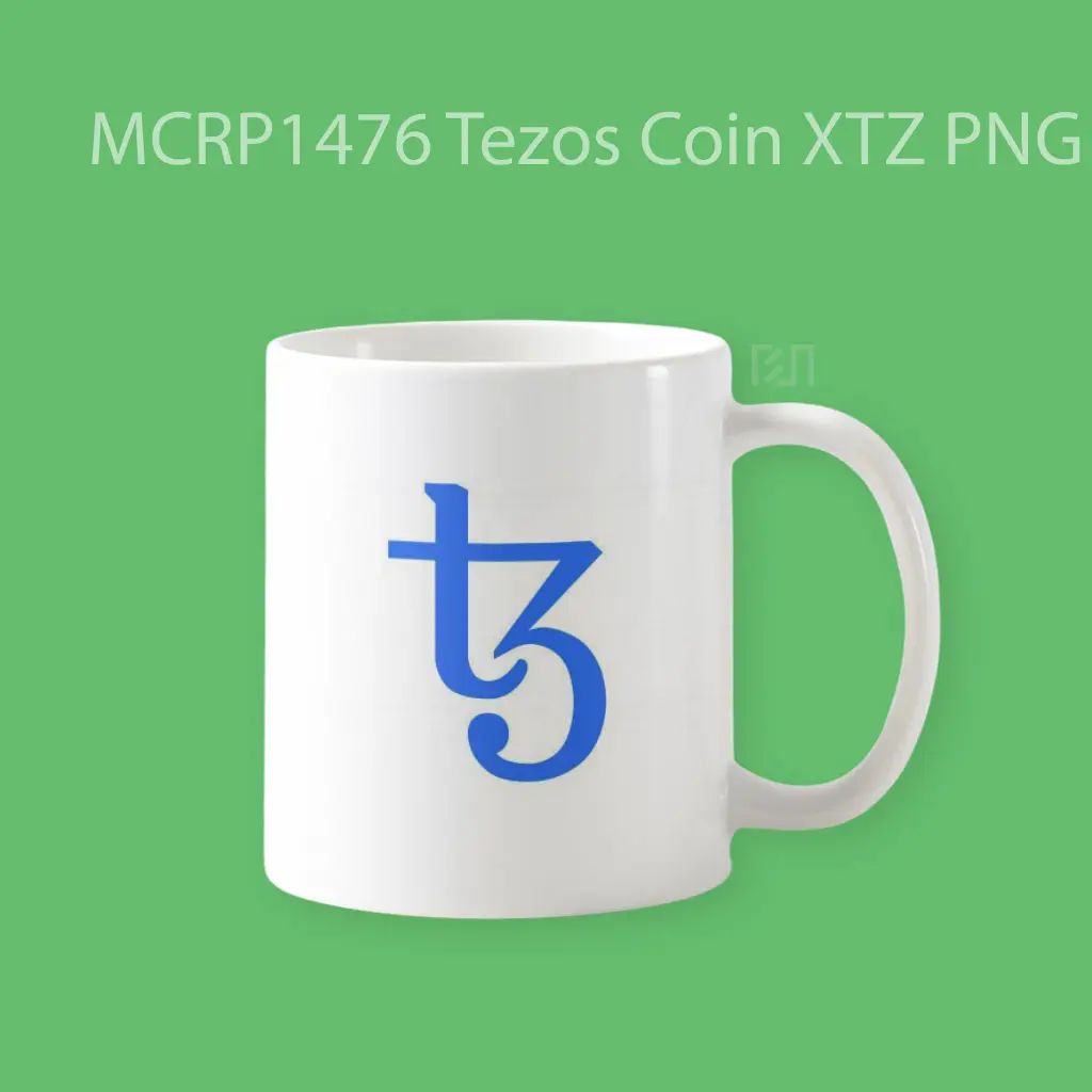 Tezos Coin XTZ PNG Trade Logo Mug