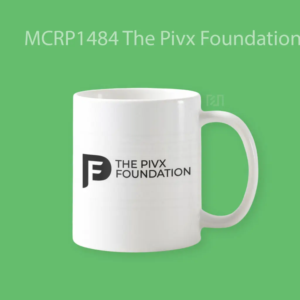 The Pivx Foundation Trade Logo Mug